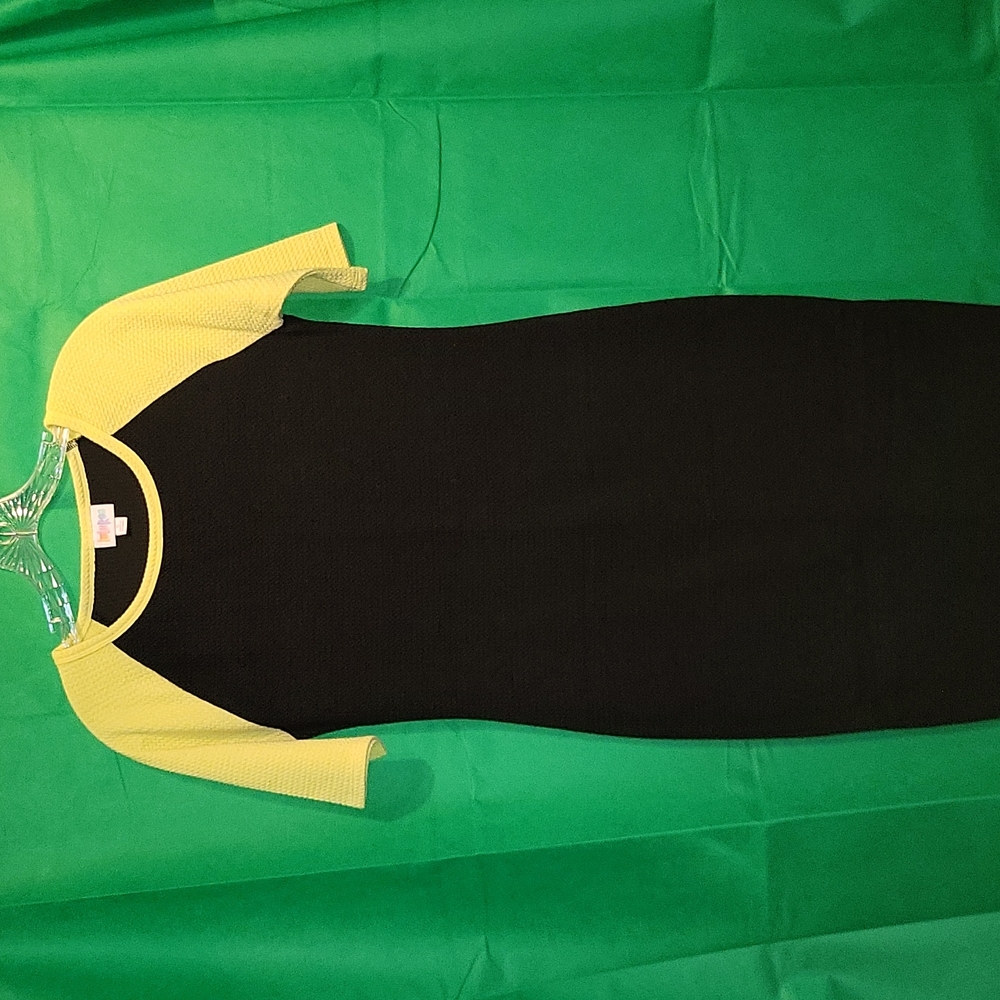Lularoe black Julia dress in size S